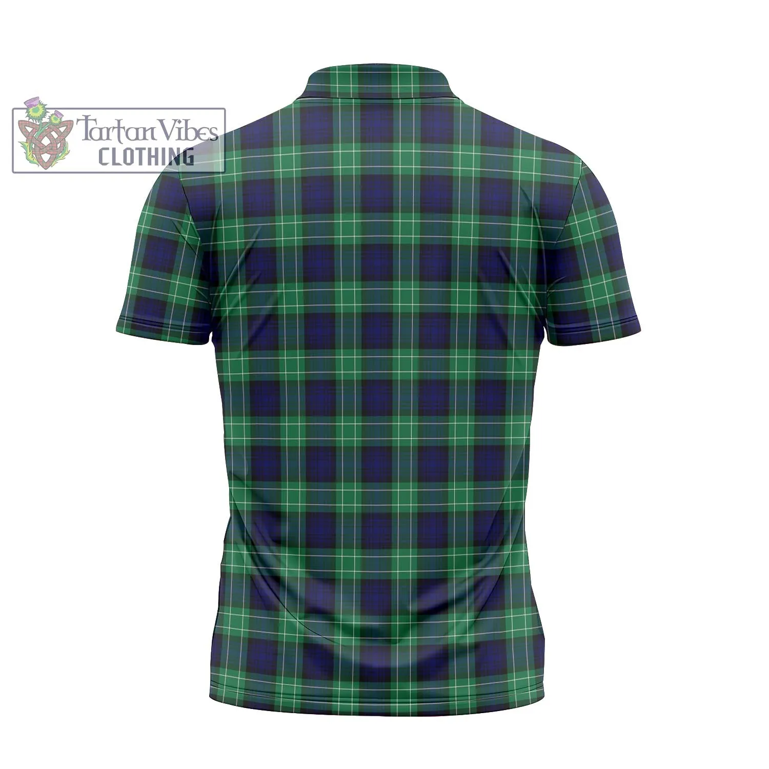 Abercrombie Tartan Zipper Polo Shirt