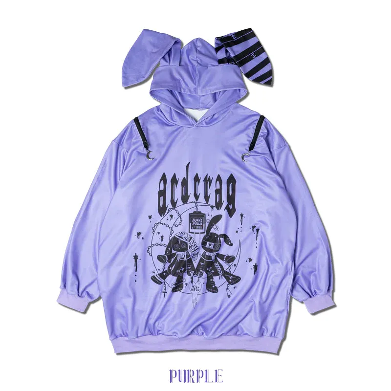 ACDC RAG Moon Bunny Dolls hoodie