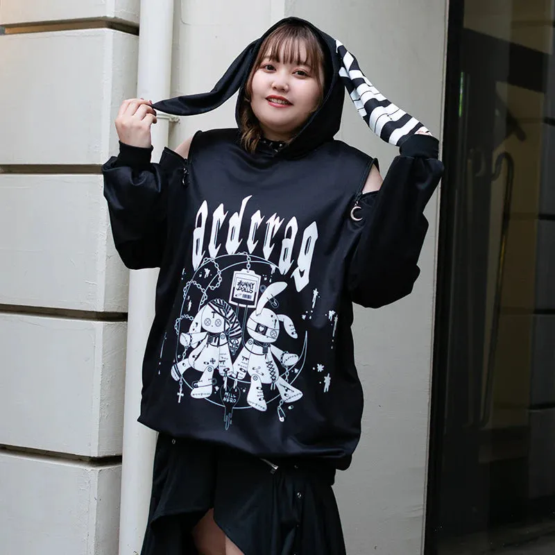 ACDC RAG Moon Bunny Dolls hoodie