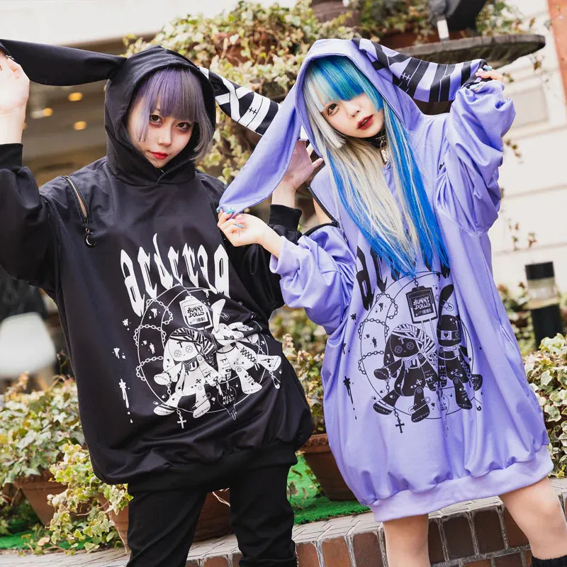 ACDC RAG Moon Bunny Dolls hoodie