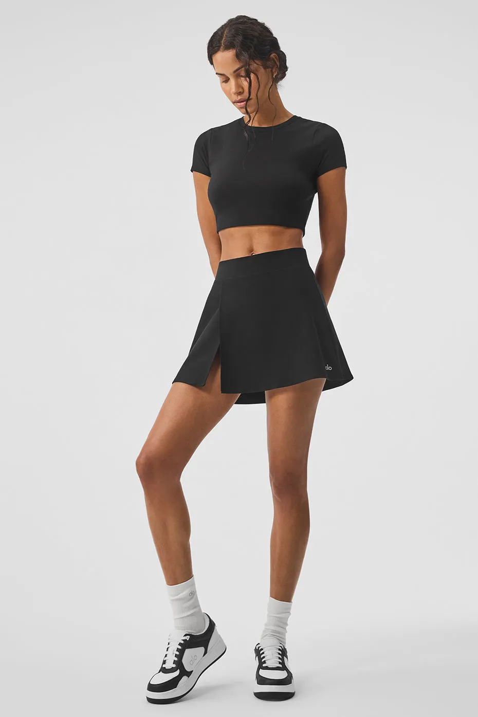 Alosoft Backspin Skirt - Black