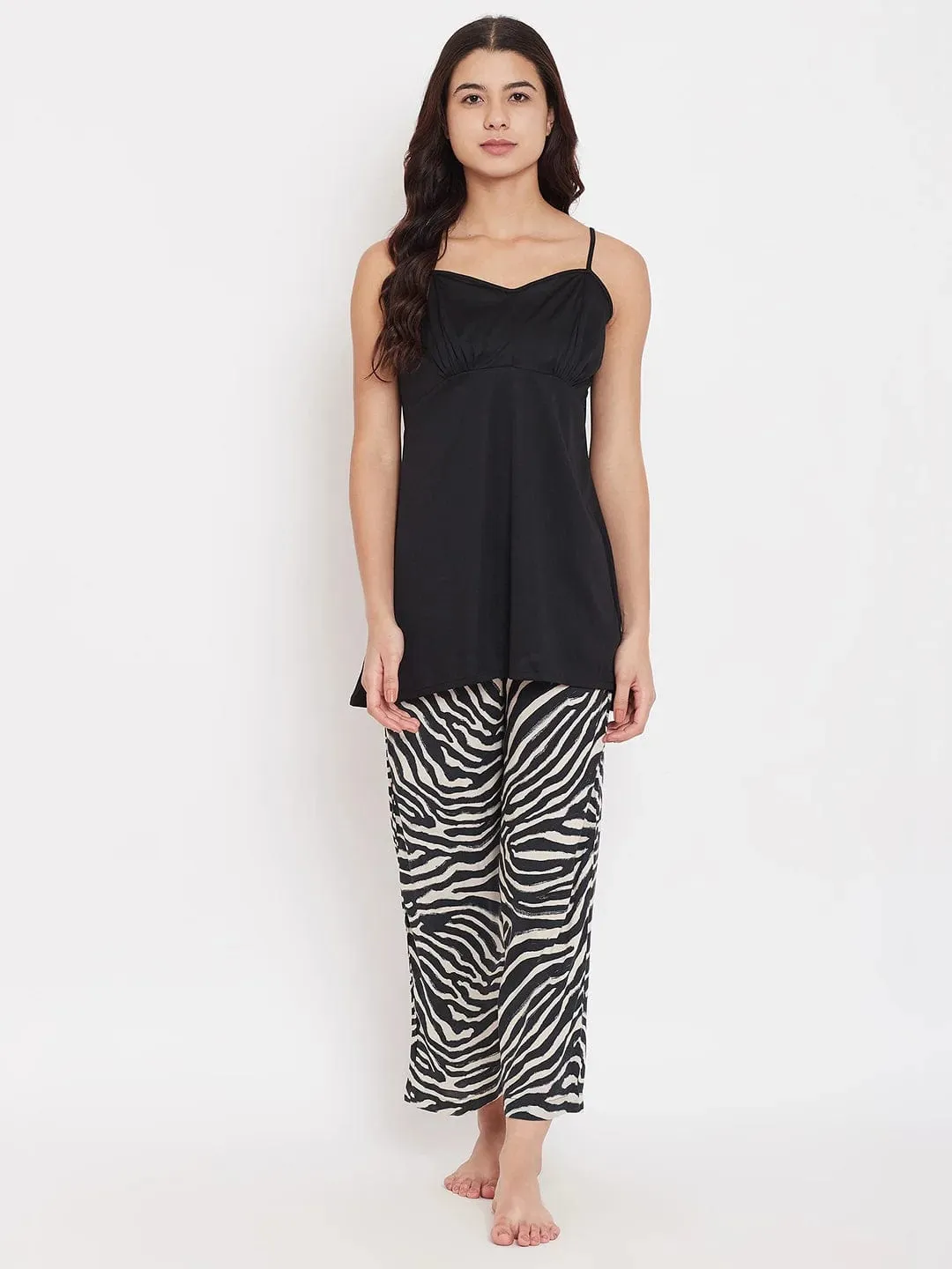 Animal Printed 2 Piece Pyjama Set ( Clearance - Final Sale)