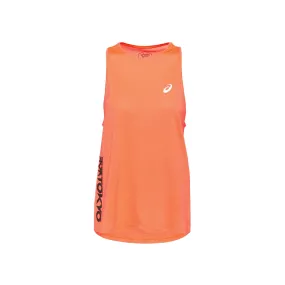 ASICS Future Tokyo Sleeveless Orange Women T-Shirt