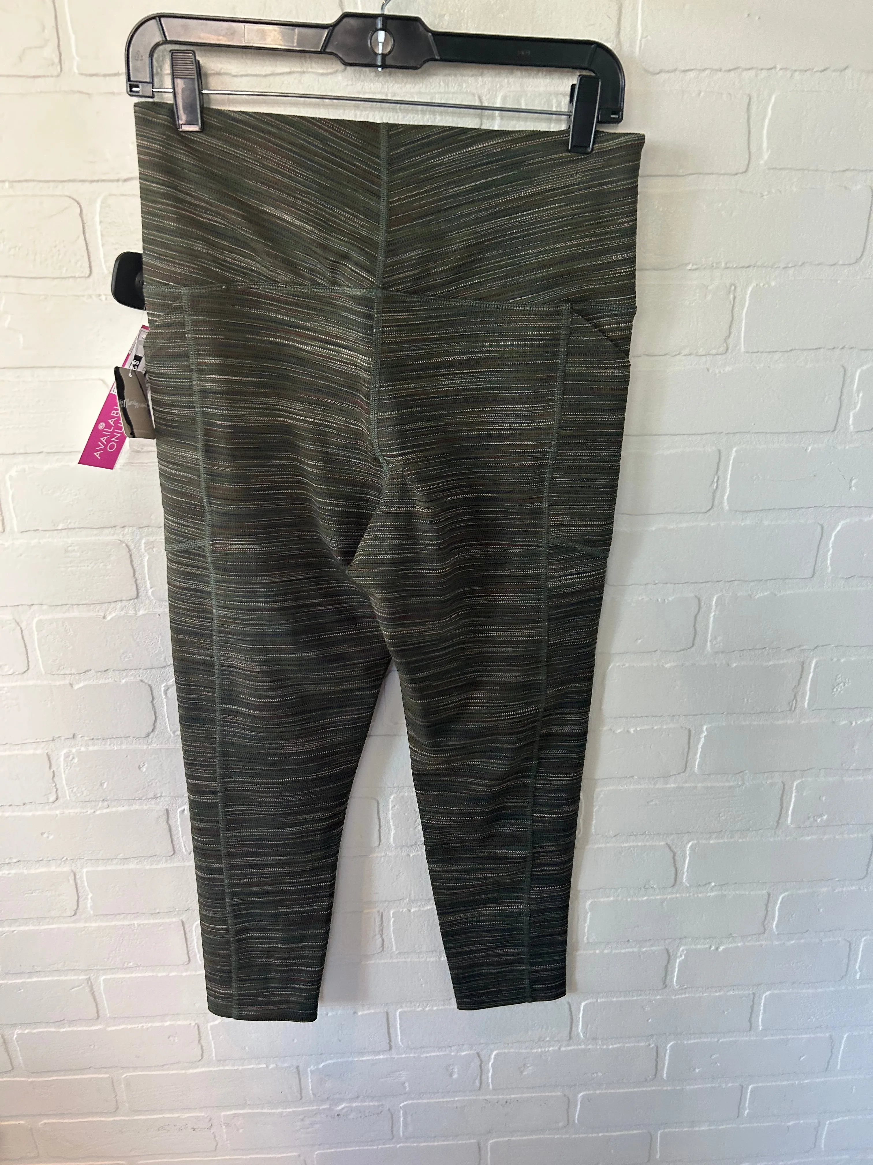 Athletic Leggings By Free People In Green, Size: 12