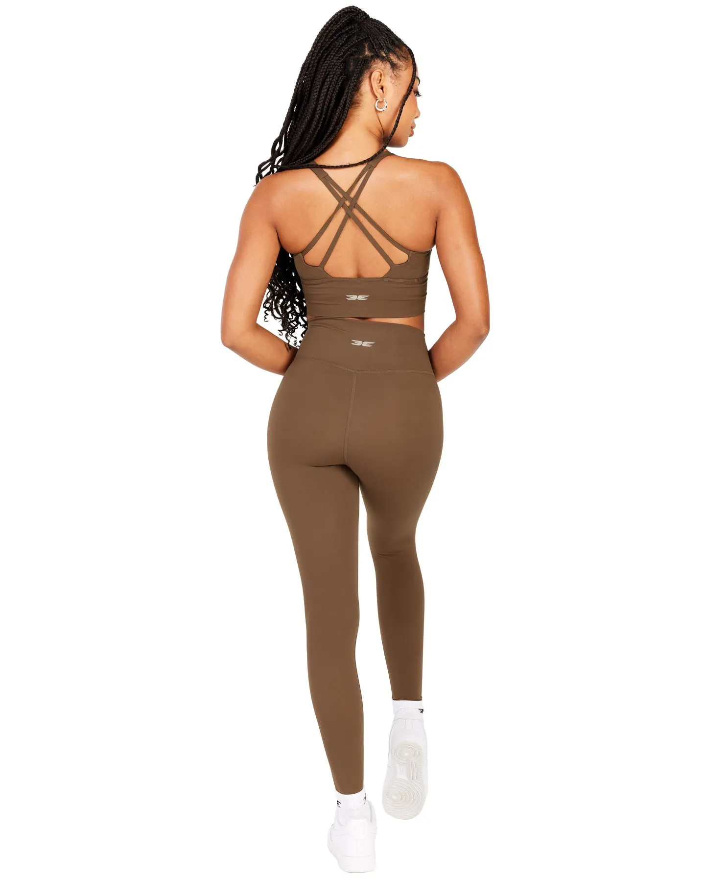 Aura SF Leggings - Cafe Latte