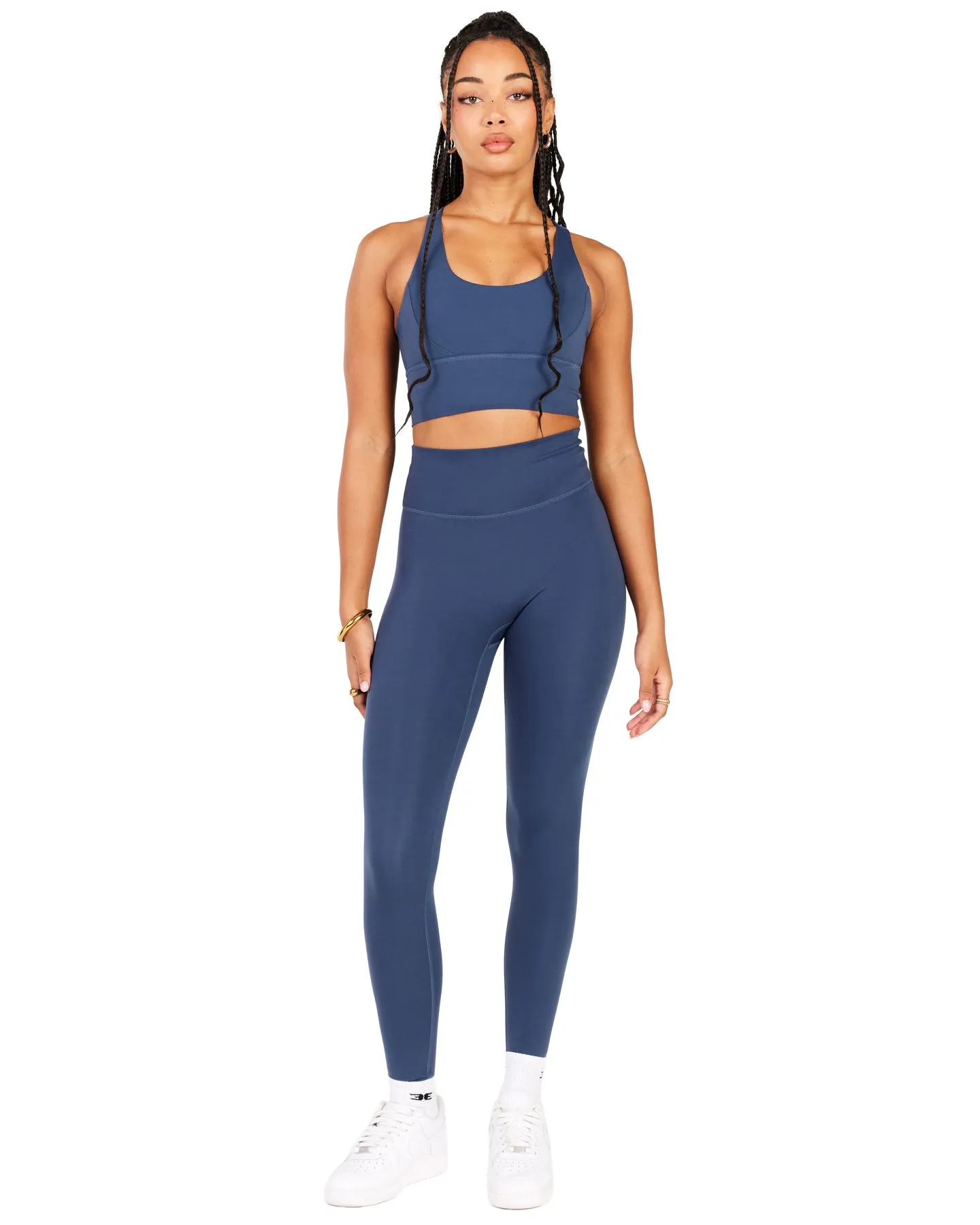 Aura SF Leggings - Soft Navy