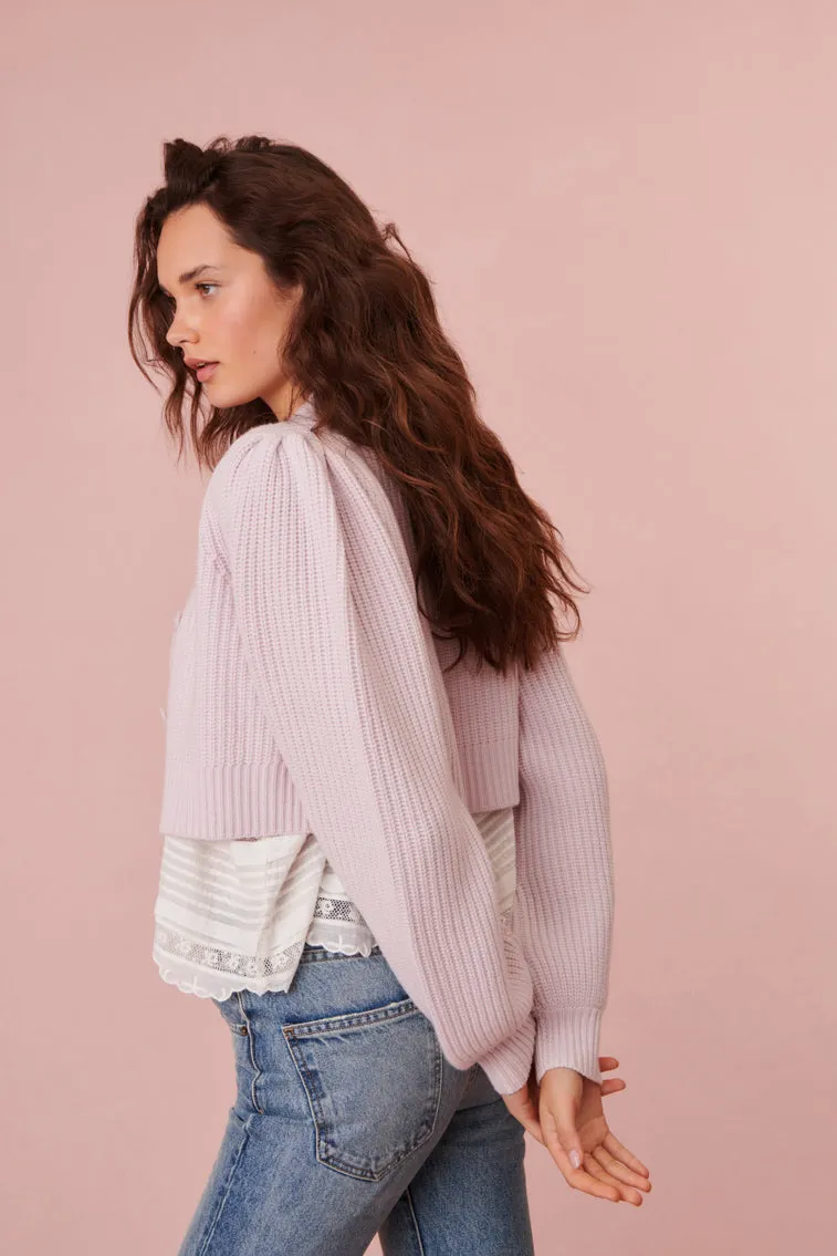 Avignon V-Neck Crop Cardigan