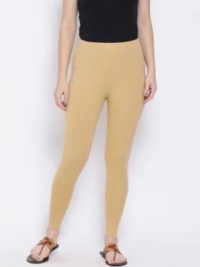 Beige Rupa Cotton leggings pants for Woman