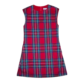 Belle Shift Dress – Tybee Tartan Plaid