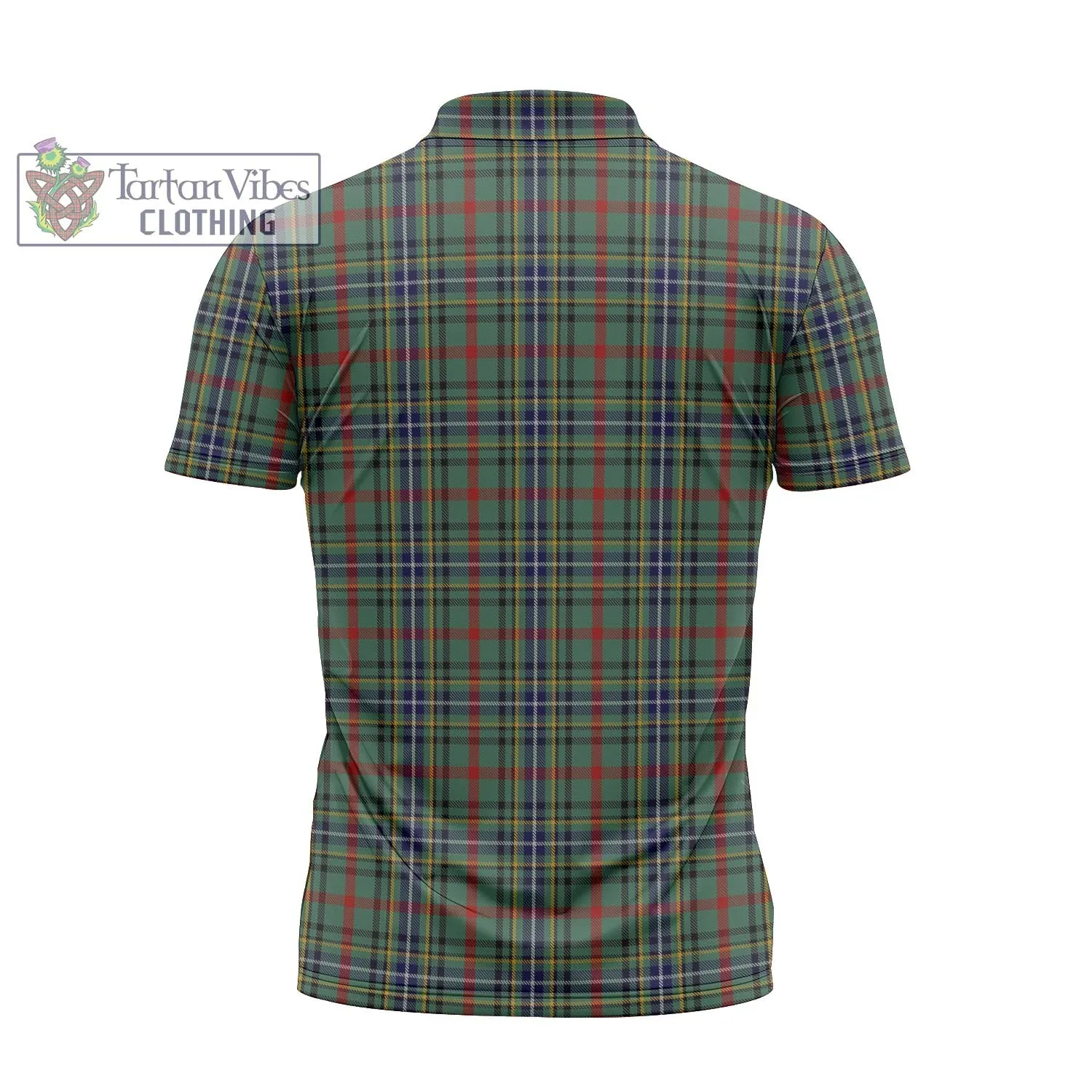 Bisset Tartan Zipper Polo Shirt