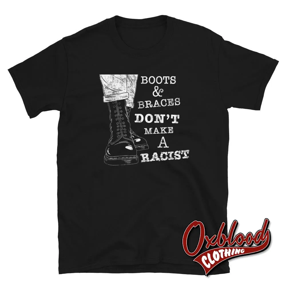 Black Boots & Braces Shirt - Skinhead Clothing - Anti-Racist Skins