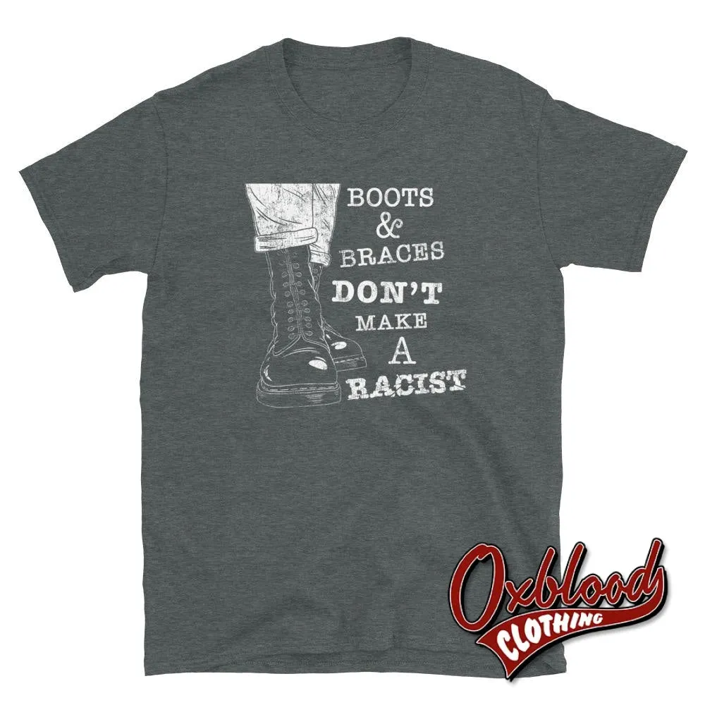 Black Boots & Braces Shirt - Skinhead Clothing - Anti-Racist Skins