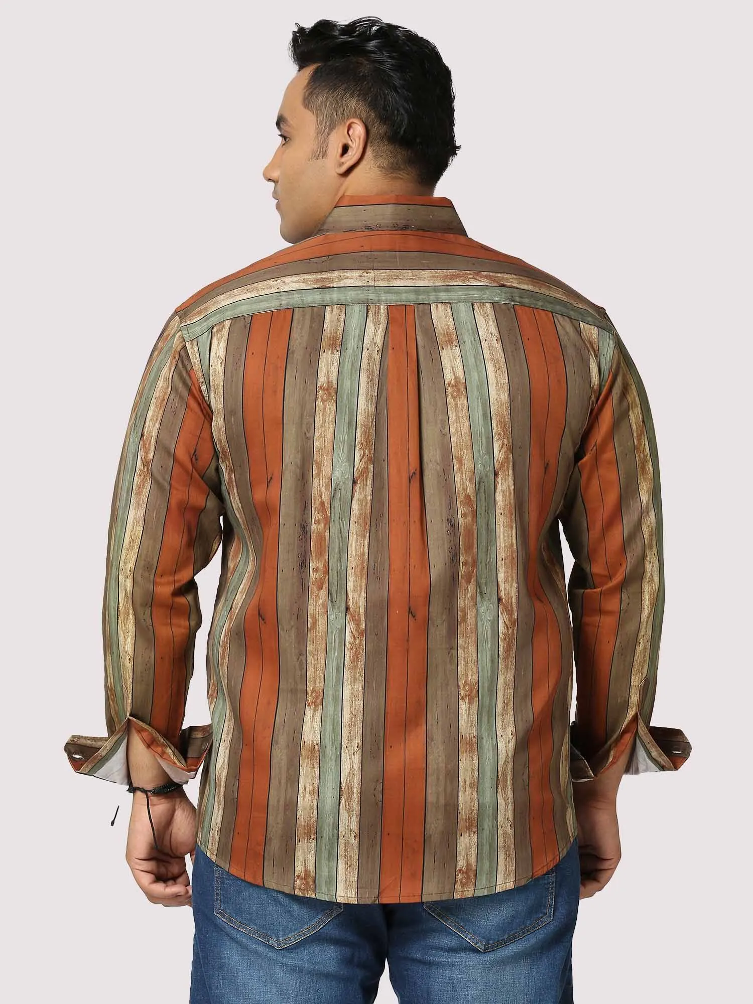 Blaze Digital Printed Full Sleeve Men's Plus Size