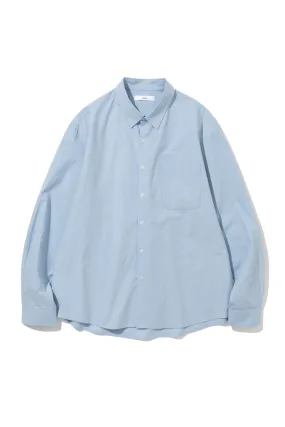 Blue Minimalist Daily Shirt