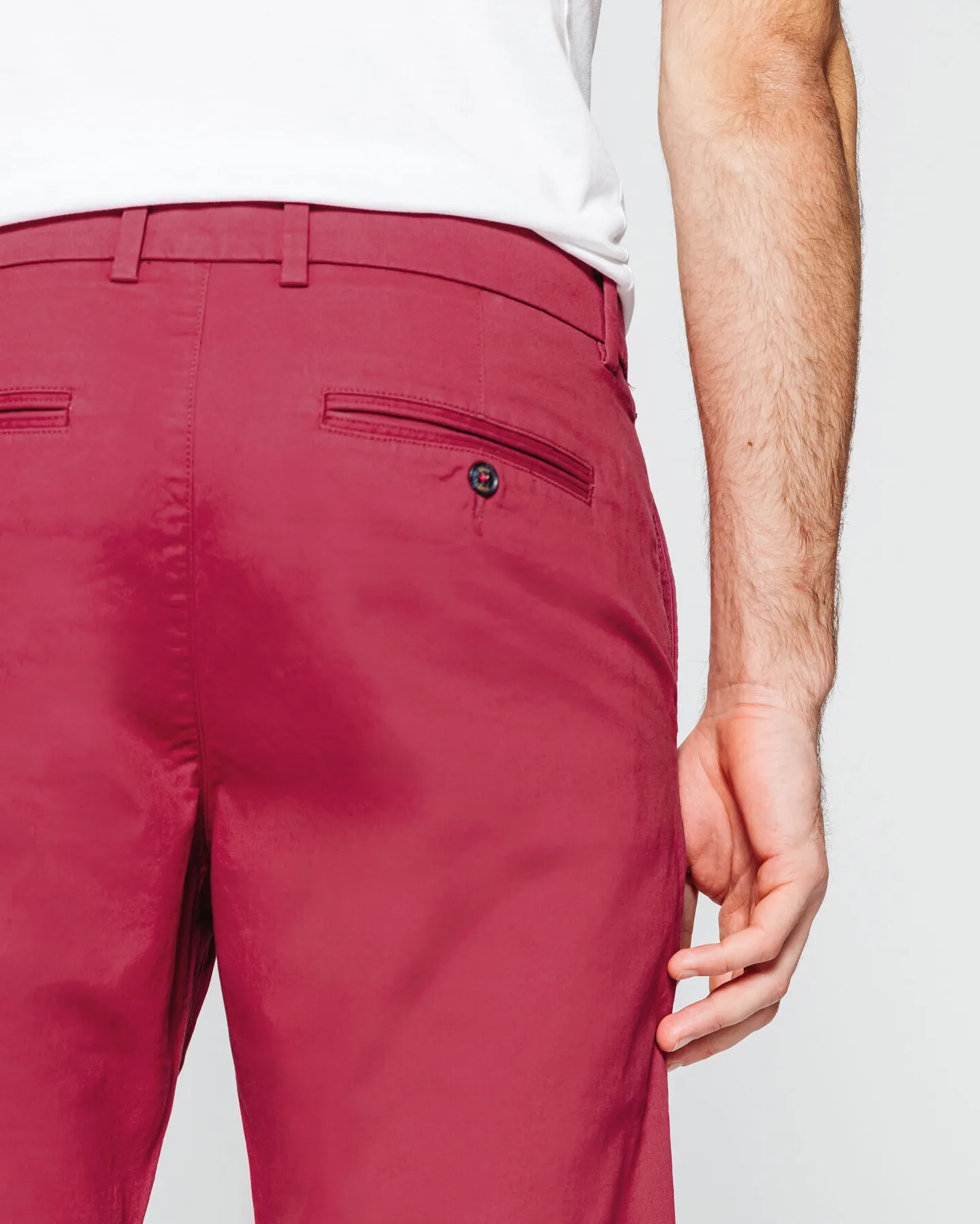 BRICE° Straight-cut chinos - Raspberry