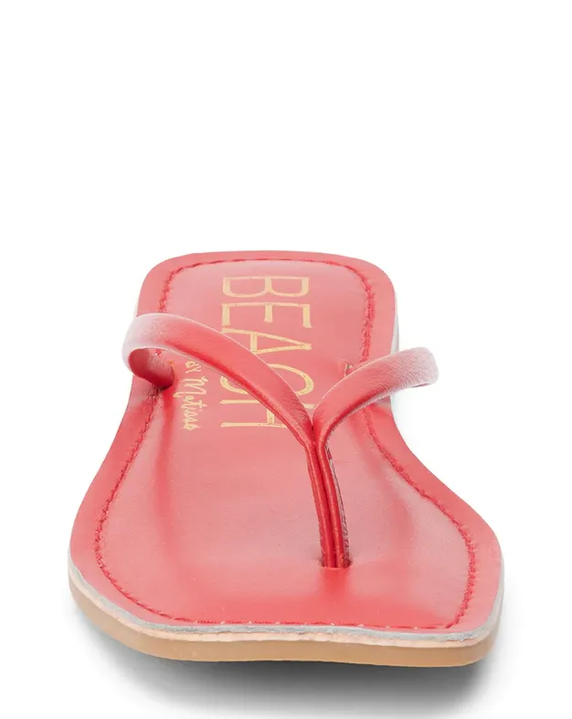 Bungalow Sandal in Red