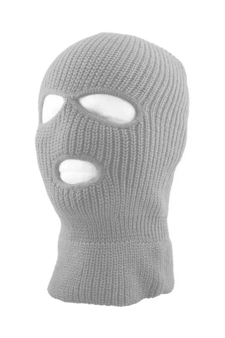 Classic Full Face Balaclava Mask (Grey)