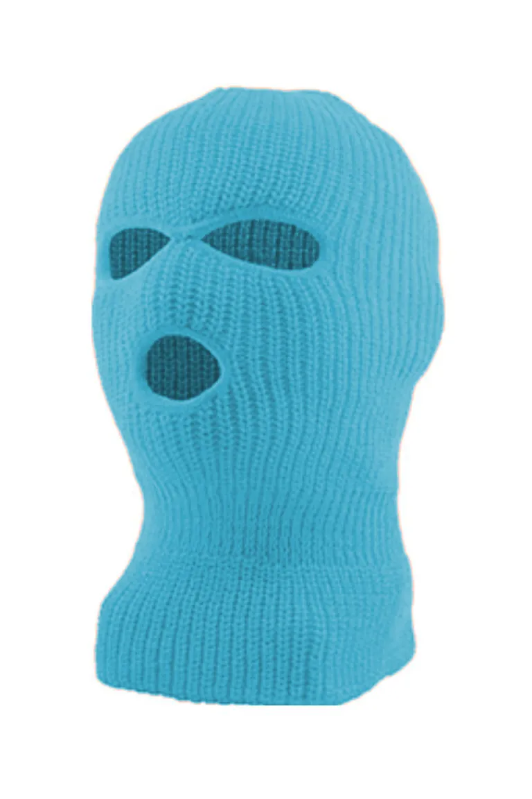 Classic Full Face Balaclava Mask (Sky Blue)