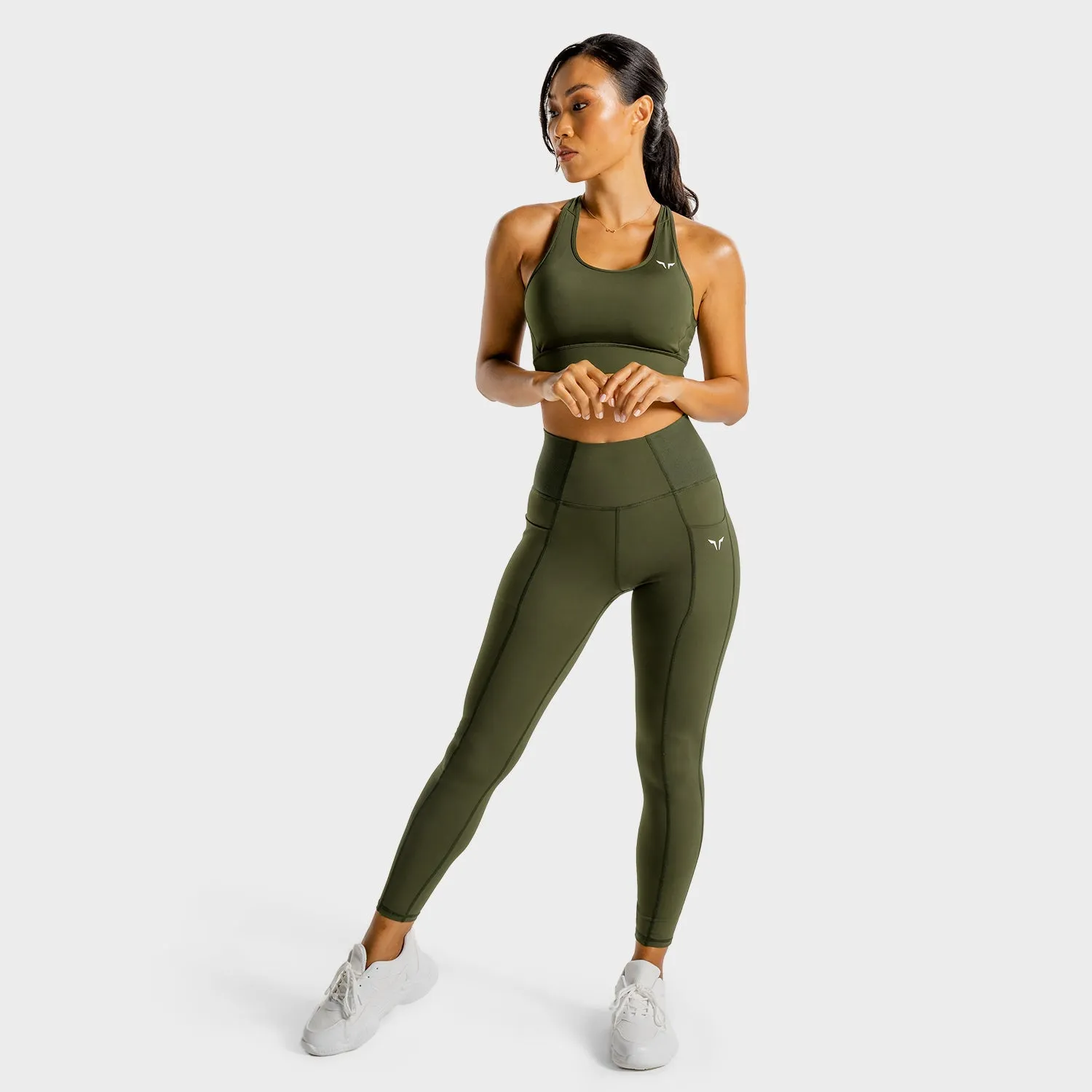 Core Leggings - 7/8 - Khaki