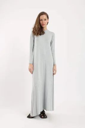 Crew Neck Maxi Dress