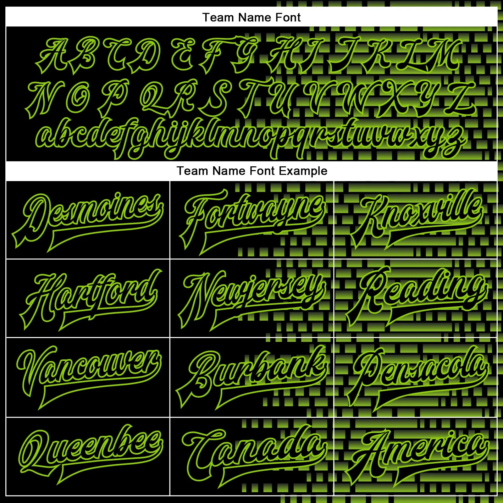 Custom Black Neon Green Halftone 3D Pattern Design Bomber Full-Snap Varsity Letterman Jacket