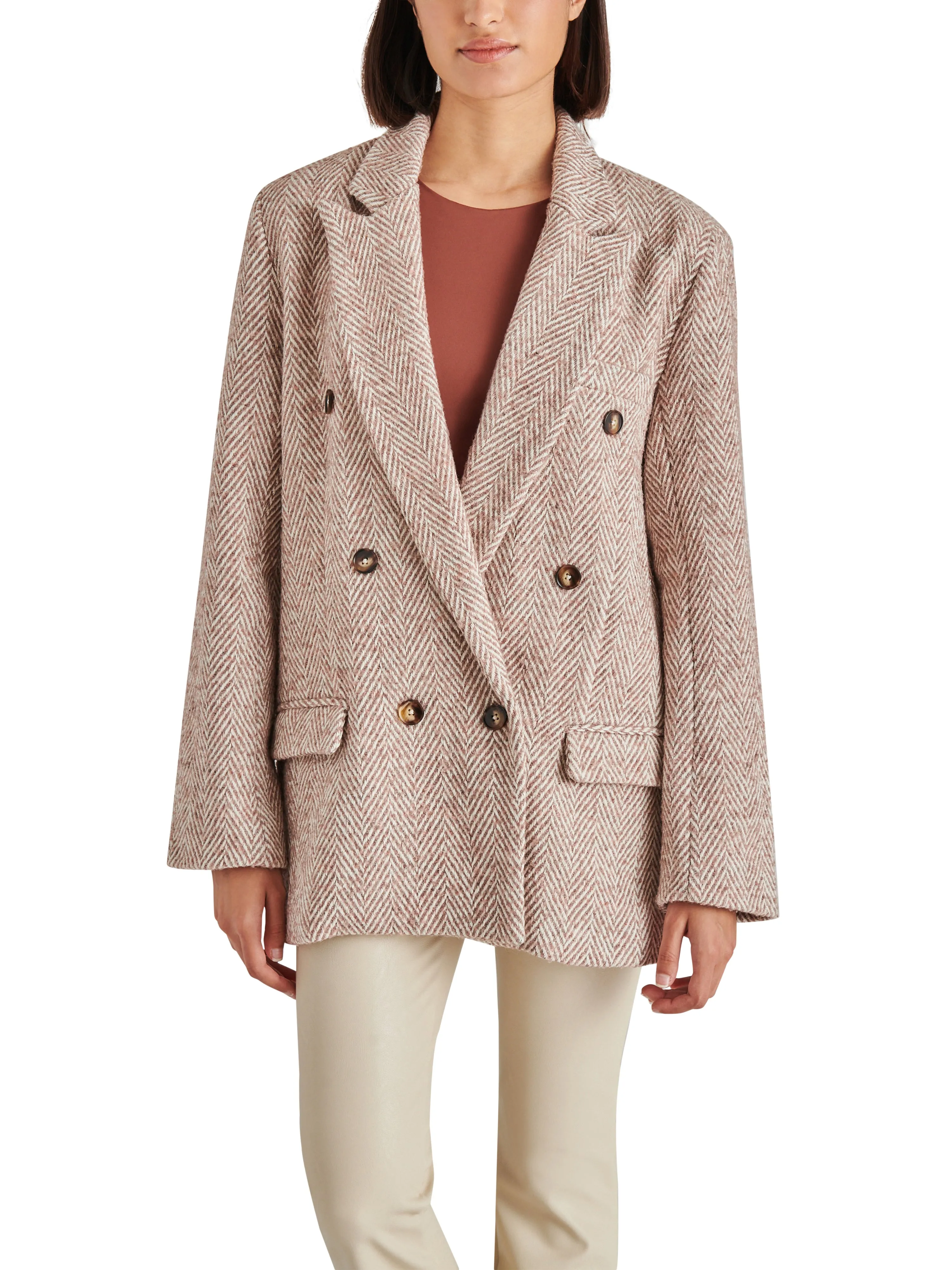 Darcie Double Breasted Blazer Coat