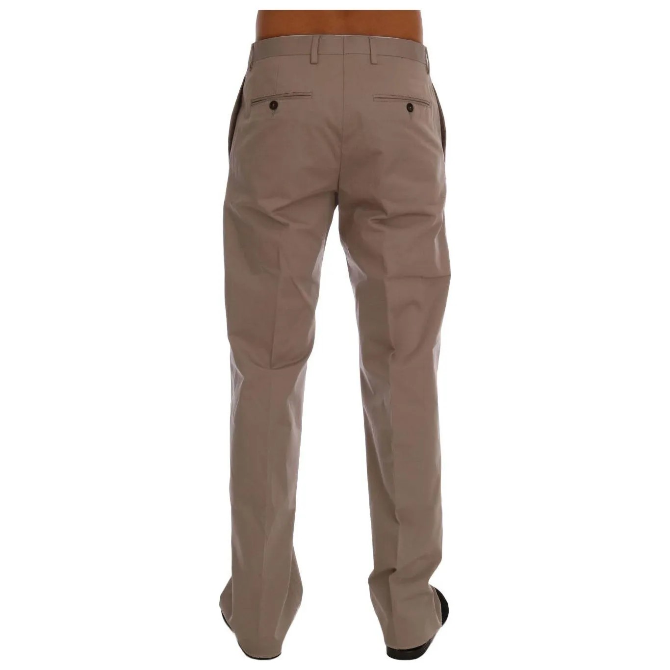 Dolce & Gabbana Chic Beige Chinos Casual Pants