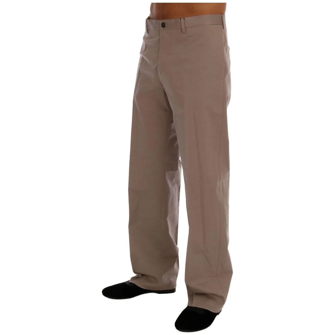 Dolce & Gabbana Chic Beige Chinos Casual Pants