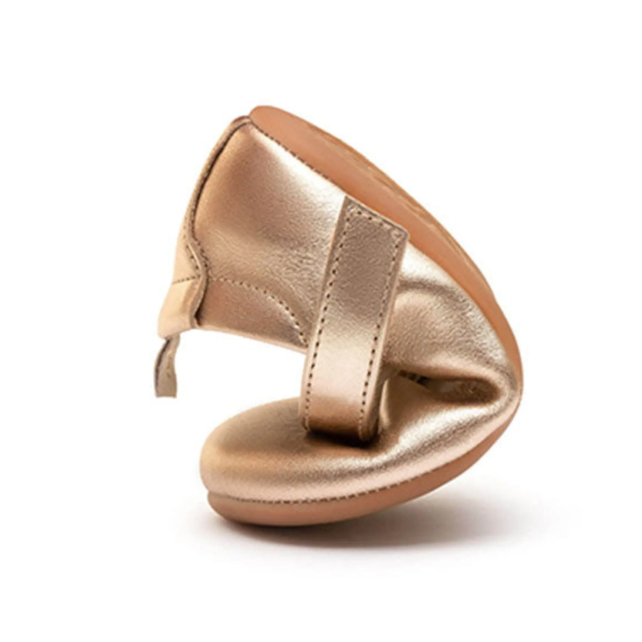 Dolly Mary Janes - Metallic Salmon (Baby)