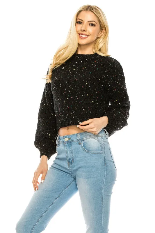 DS Crop multicolor Sweater IO