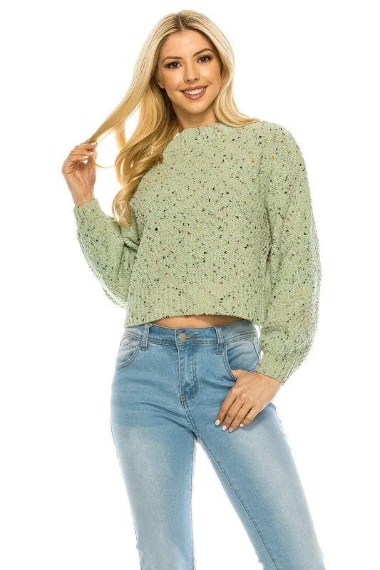 DS Crop multicolor Sweater IO