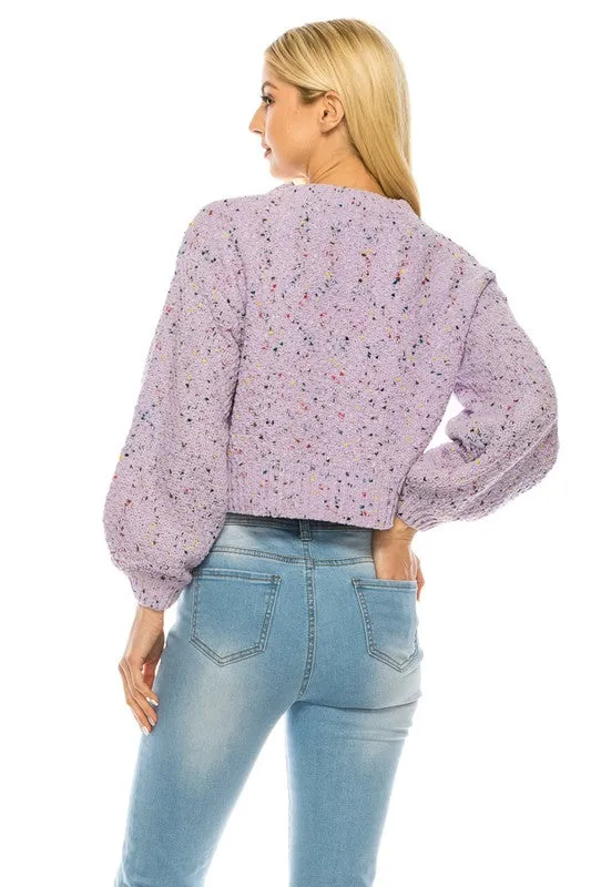 DS Crop multicolor Sweater IO