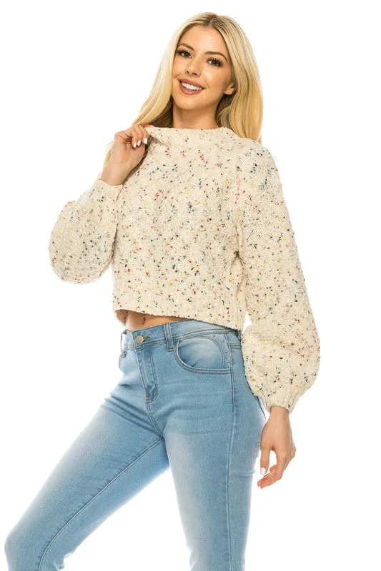 DS Crop multicolor Sweater IO