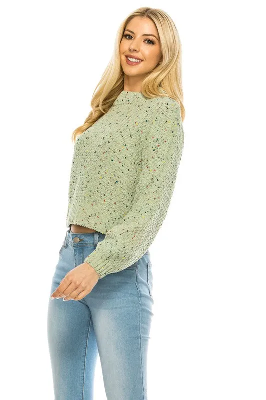 DS Crop multicolor Sweater IO