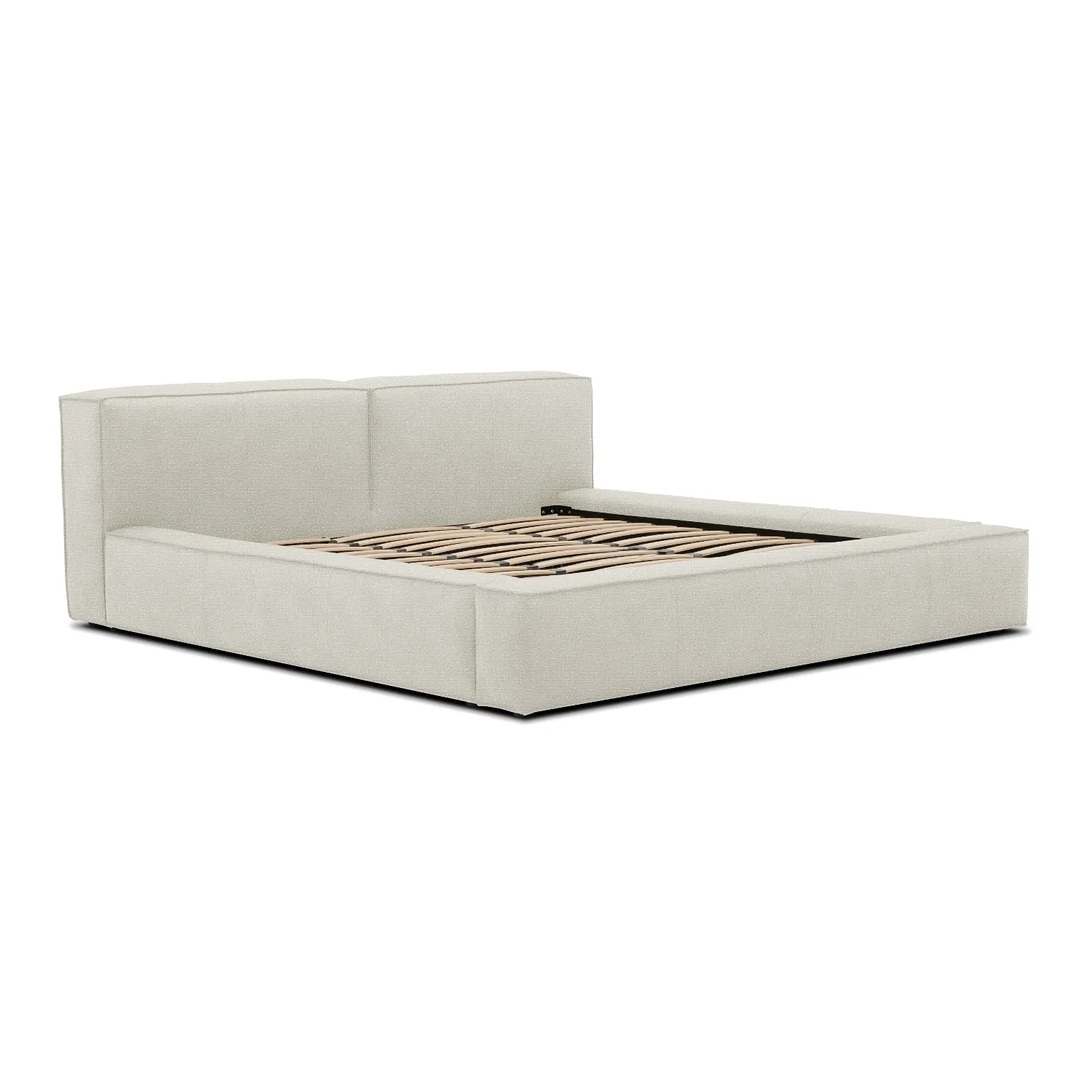 Dupont Mellow Ivory Platform Bed