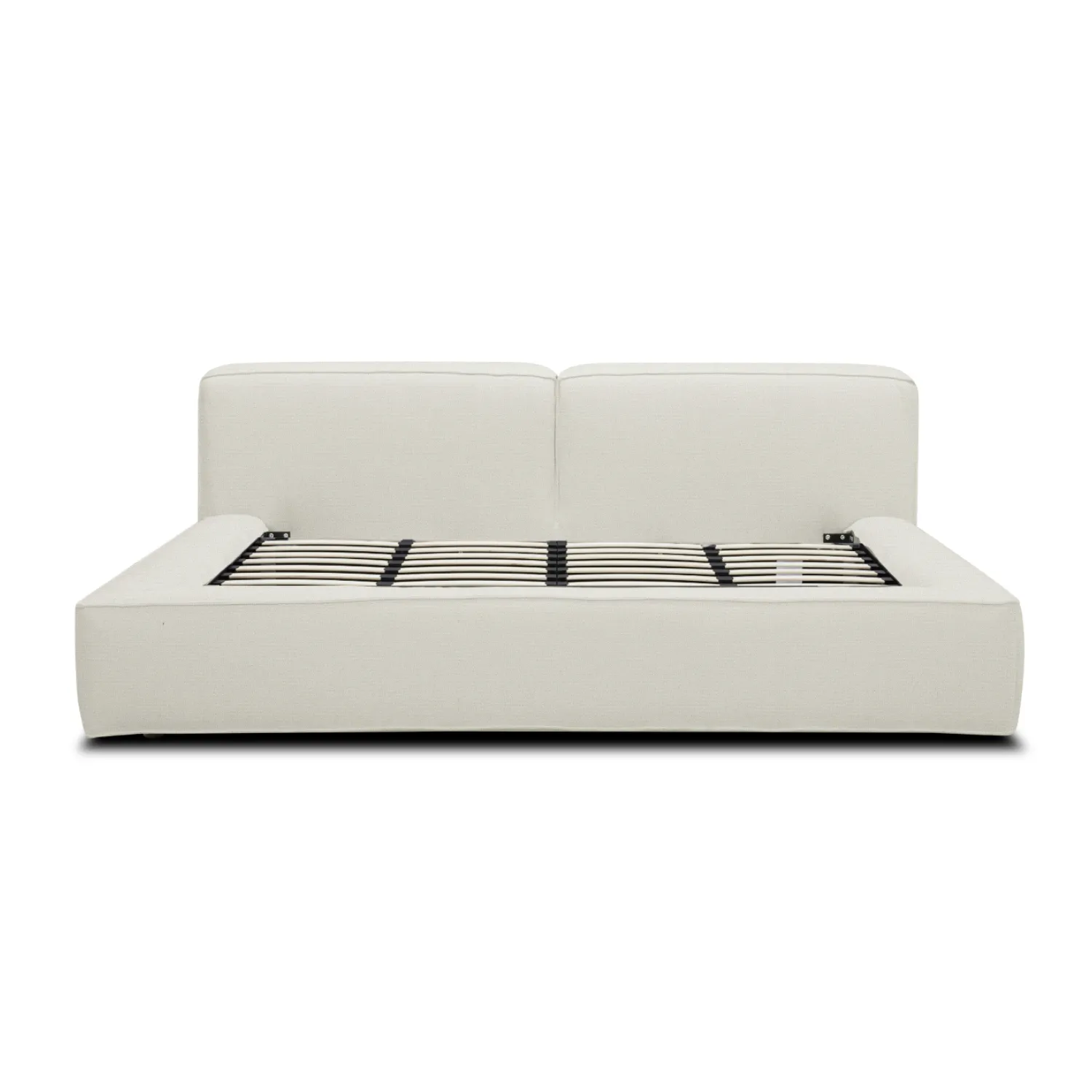 Dupont Mellow Ivory Platform Bed