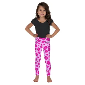 ELEVATED ESSENTIALS, THE PERFECT KIDS LEGGING PINK LEOPARD