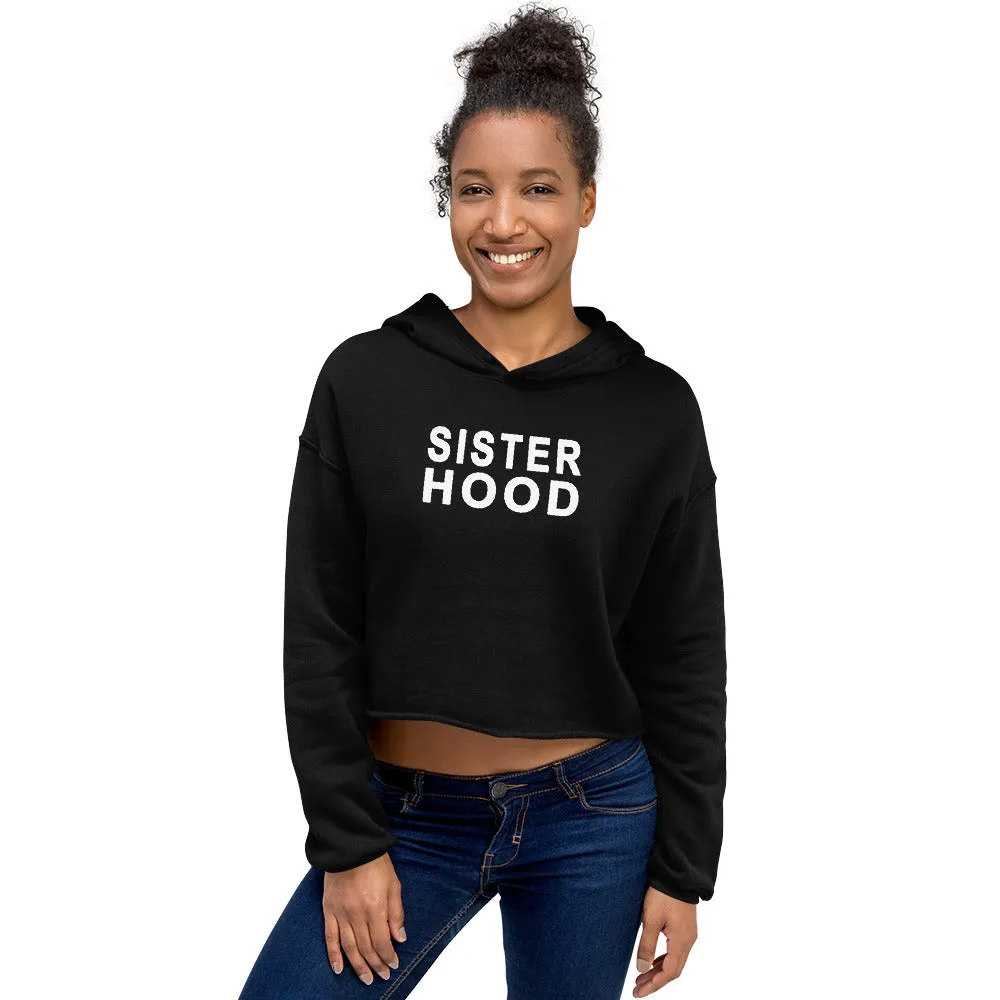 EVERYDAY FLEECE, COZY CHIC CROPPED HOODIE - SISTER HOOD