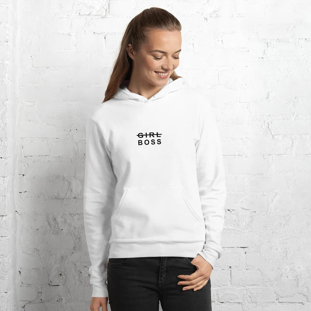 EVERYDAY FLEECE, COZY CHIC HOODIE - GIRL BOSS