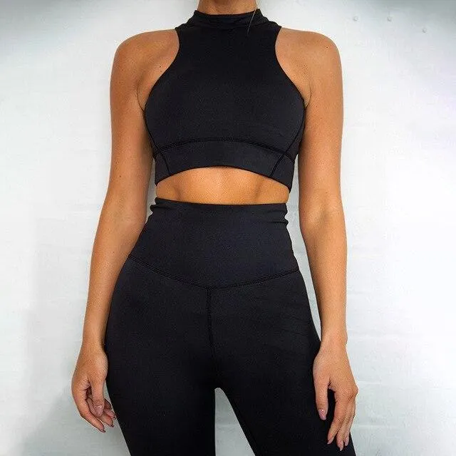 Evoke Push Up Leggings & Workout Top Set