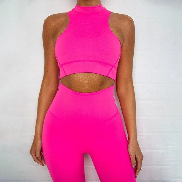 Evoke Push Up Leggings & Workout Top Set