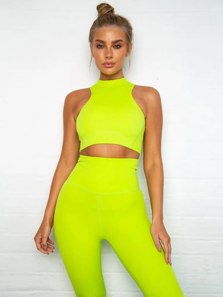 Evoke Push Up Leggings & Workout Top Set