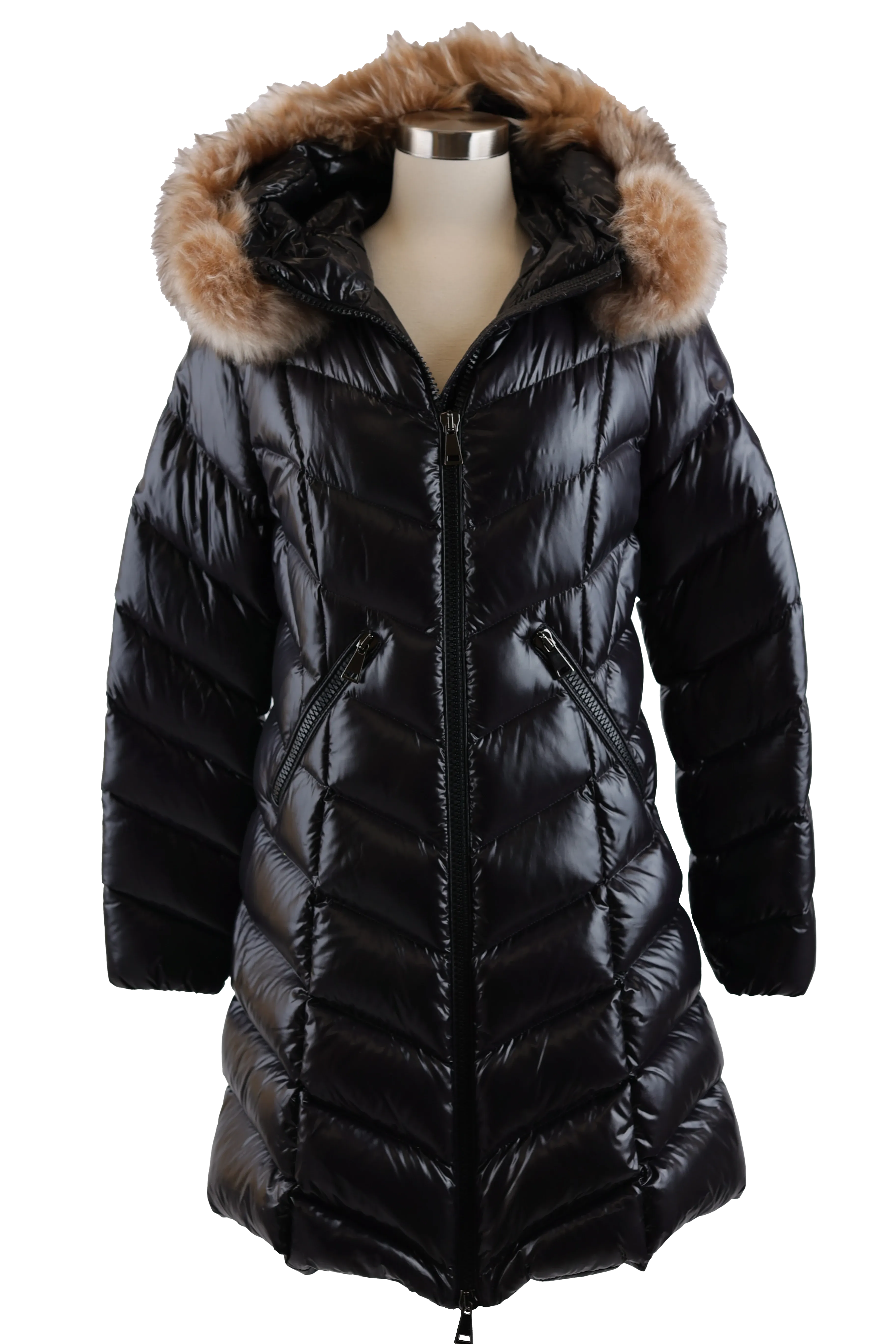 Fulmarre Long Down Coat W/ Fur Hood