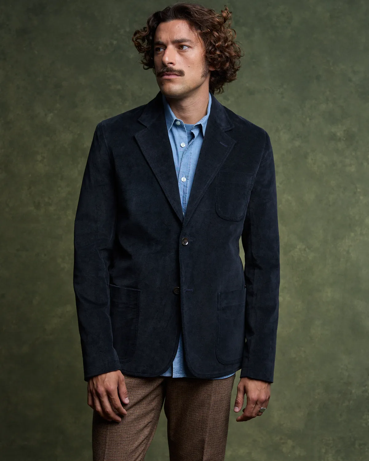 GEDEON Jacket - Bleu Ardoise