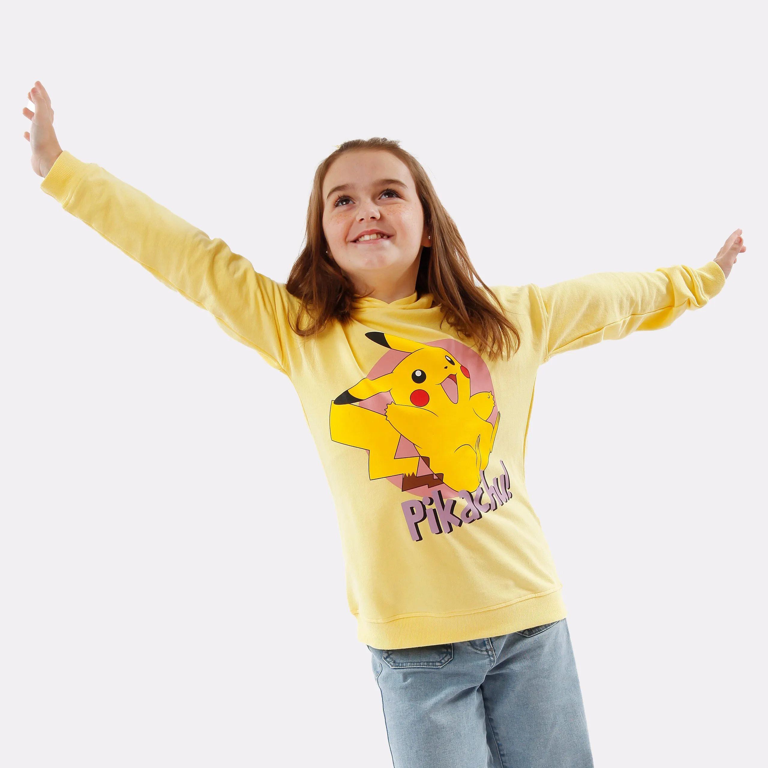 Girls Pokemon Pikachu Hoodie