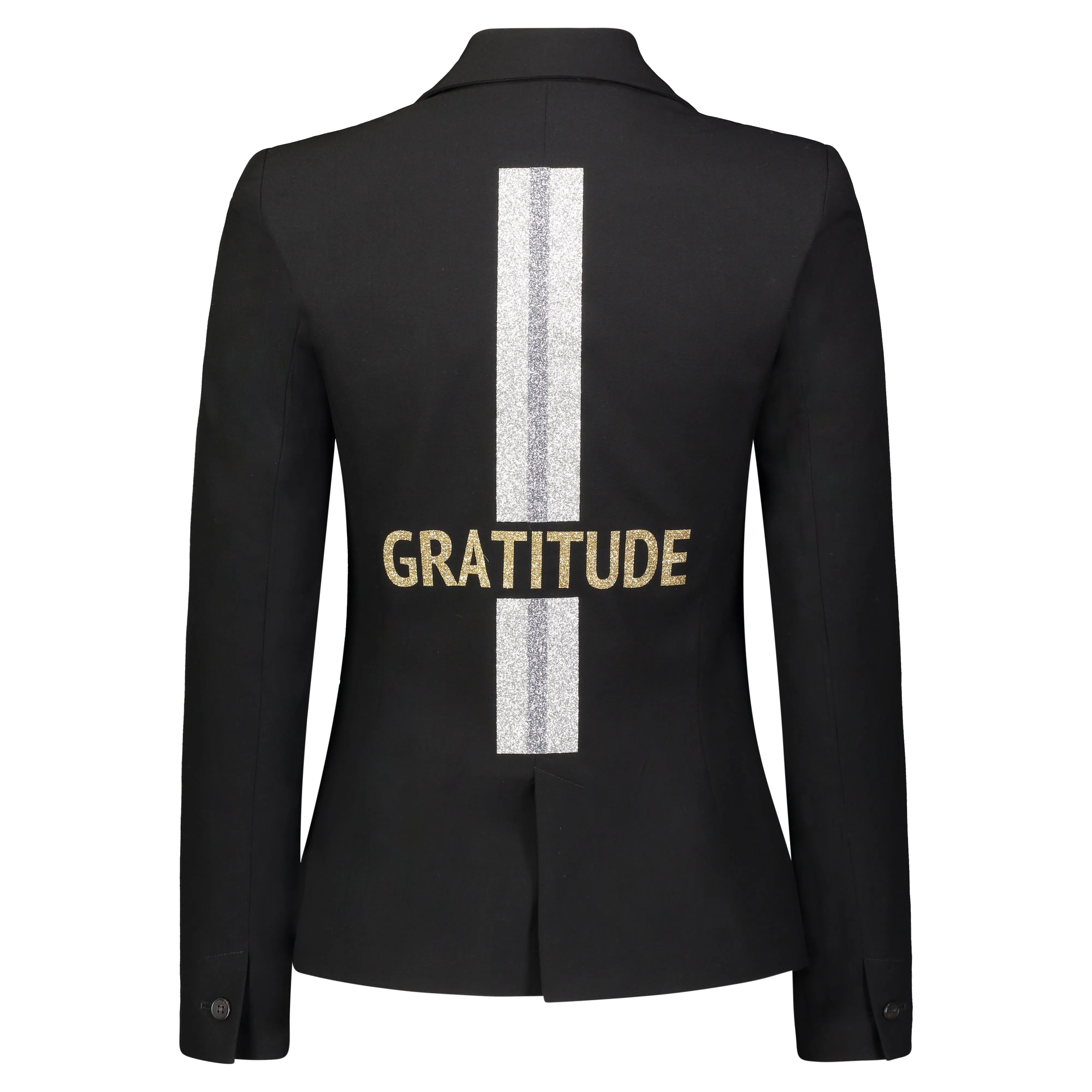 Gratitude Blazer - Black Sample Sale Size 2