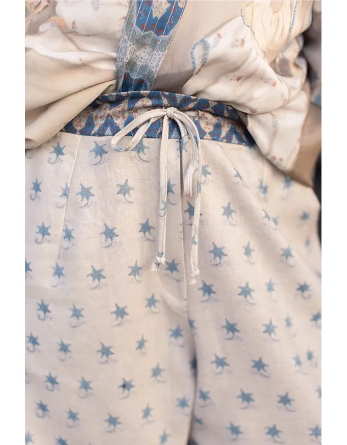 Head In The Clouds Boho Linen Pants