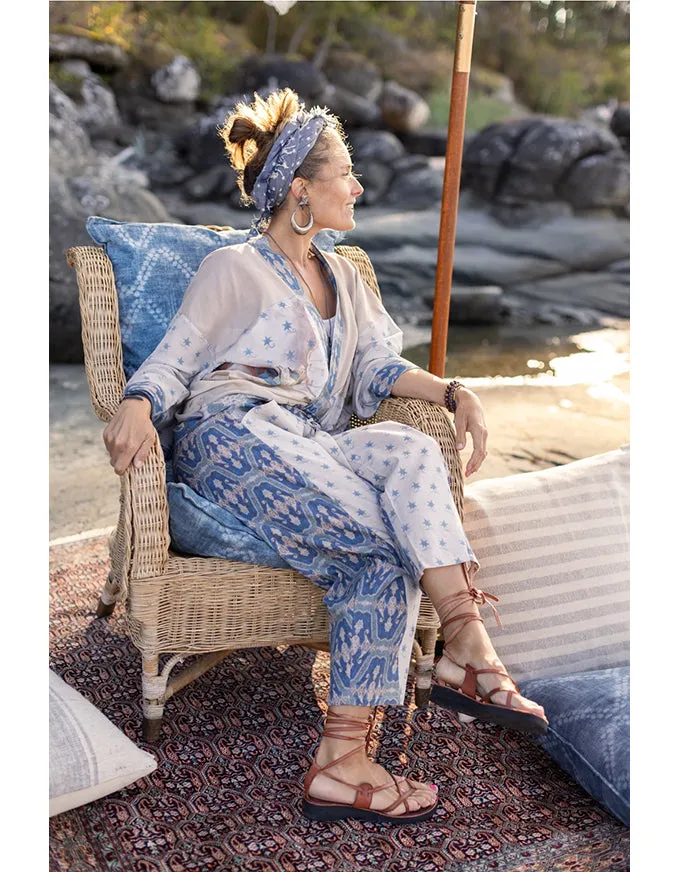 Head In The Clouds Boho Linen Pants