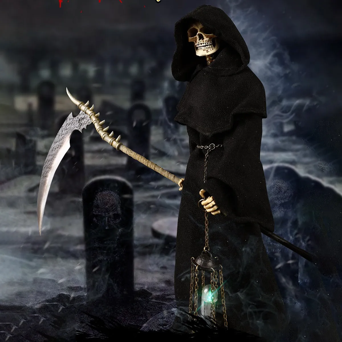 HiPlay Coomodel Die-Cast Alloy - Nightmare Seires, Death - Soul Reaper, Action Figure Full Set