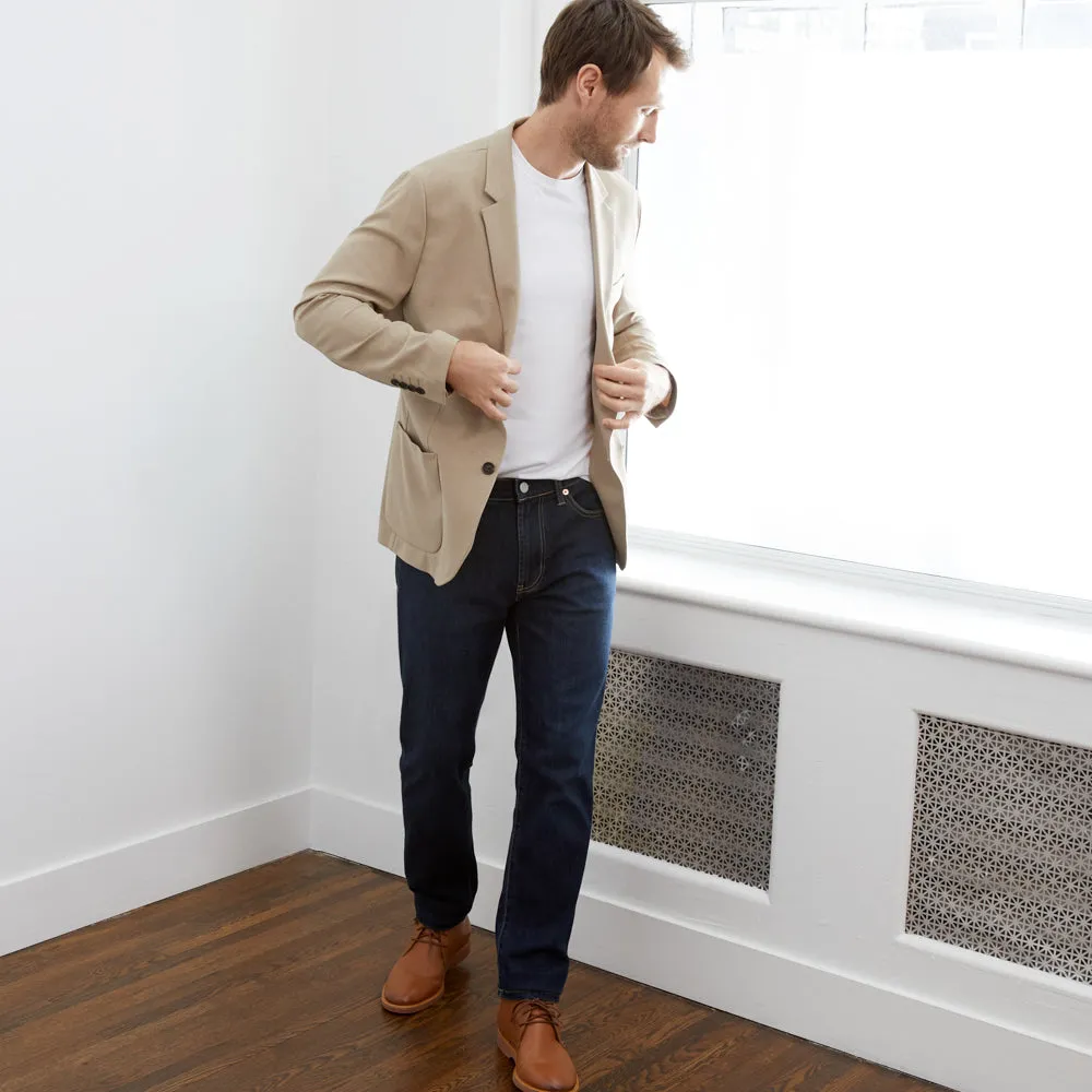 Hopsack Blazer Slim Fit - Sandstone